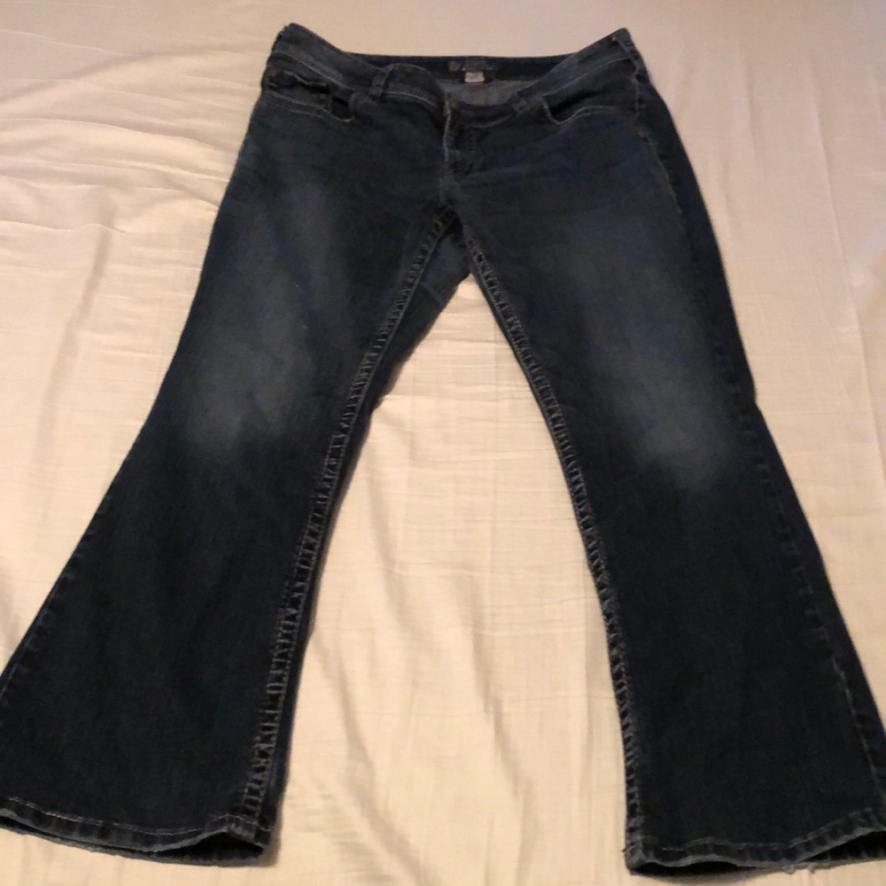 Silver jeans